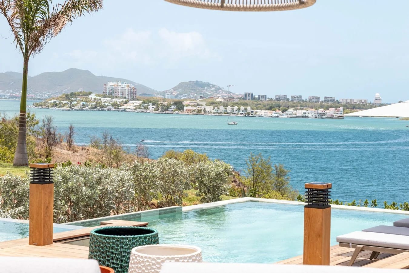 The lagoon from the pool